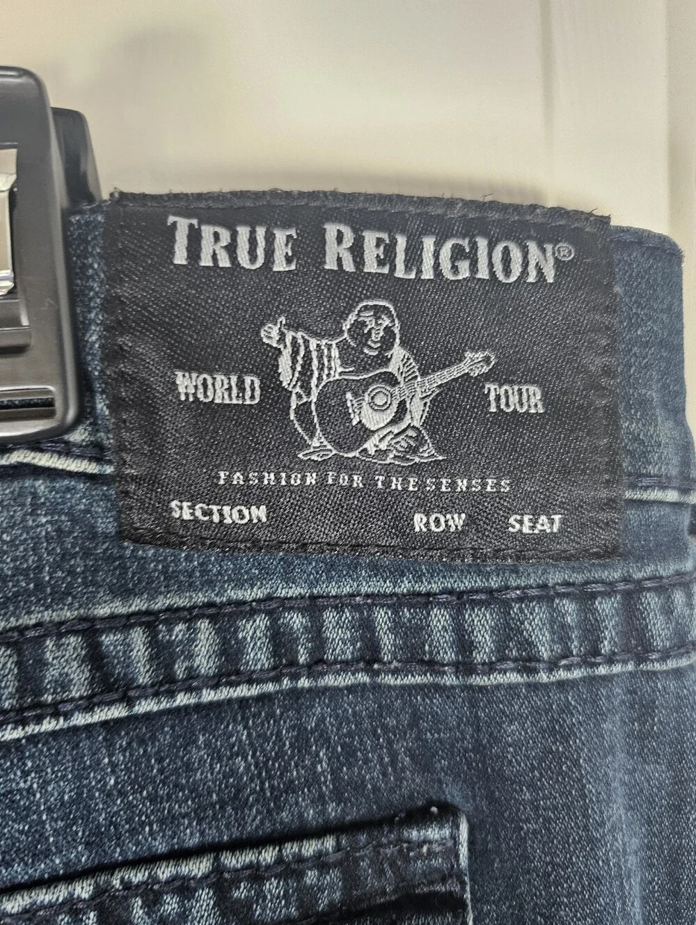 True Religion Jeans Mens Geno Relaxed Slim Size 44x32